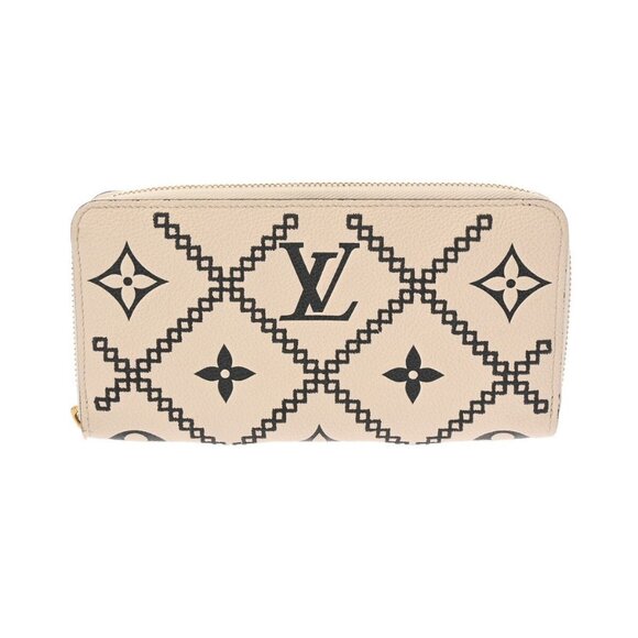 LOUIS VUITTON Monogram Ann Platt Zippy wallet Claims / Noir 800000136226000 - Picture 1 of 8